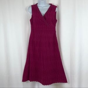 Maine New England eyelet lace sleeveless dress 10
